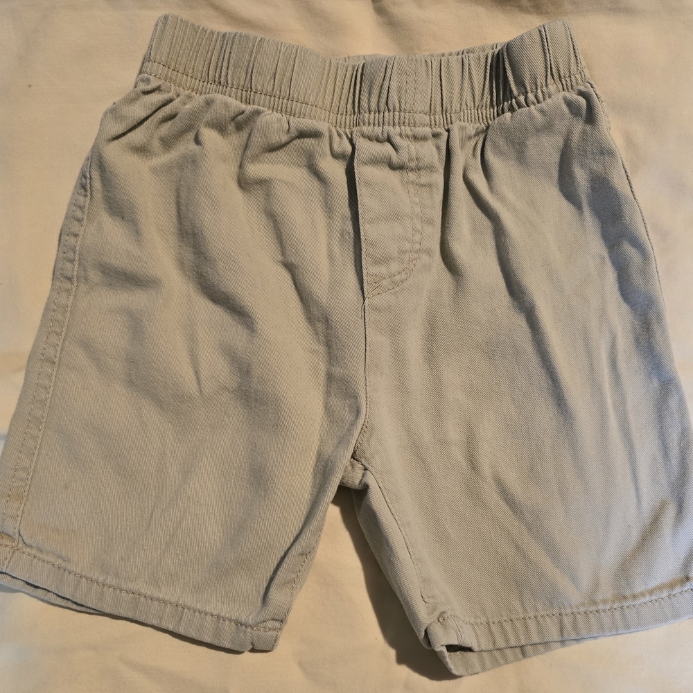 Levi's Tan Elastic Waist Shorts Boys Size 5